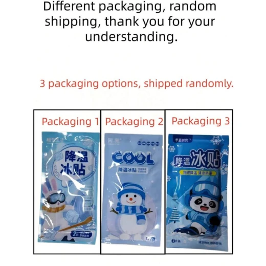 Cooling Hydrogel Sticker – Comfortable Adhesive Cooling Patch – Individually Packaged, Home & Travel Essential - Image 3