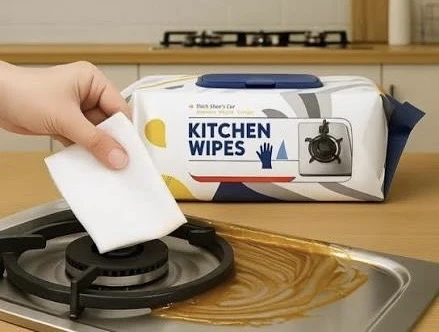Bubbles Mix Kitchen Degreasing Cleaning Wipes – 80 Wipes - BUBBLESMIX - Image 4