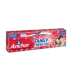 Anchor Tangy Fresh Red Gel Toothpaste 135g. – with Free Toothbrush