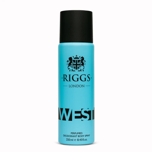 Riggs London West Body Spray 250ml Riggs London West Body Spray 250ml