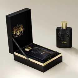 Riggs Lord Eau De Parfum 100ml, Prestige Collection, a luxurious blend of oud, smoky notes, and subtle sweetness for a bold, aristocratic presence.