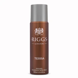 Riggs London Terra Body Spray – 250ml Deodorant for Men