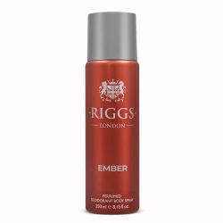 Riggs London Ember Body Spray – 250ml Deodorant for Men