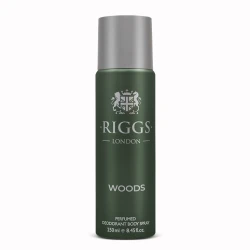 Riggs London Woods Body Spray – 250ml Deodorant for Men