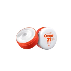 Creme 21 Aqua Soft Cream 150ml, Hydrating Cream with Pro-Vitamin B5, Stimulates Skin Renewal, Provides Deep Moisture, Leaves Skin Refreshed & Baby Soft