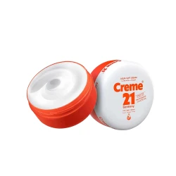 Creme 21 Aqua Soft Cream 250ml, Lightweight Hydrating Cream for Soft, Smooth Skin, Provides Long-Lasting Moisture and Daily Skin Protection