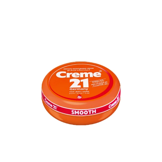 Creme 21 Smooth Moisturizing Cream 150ml, With Pro-Vitamin B5, Deeply Hydrates, Nourishes, Protects Skin, Leaves it Soft, Smooth & Healthy Creme 21 Smooth Moisturizing Cream 150ml, With Pro-Vitamin B5, Deeply Hydrates, Nourishes, Protects Skin, Leaves it Soft, Smooth & Healthy
