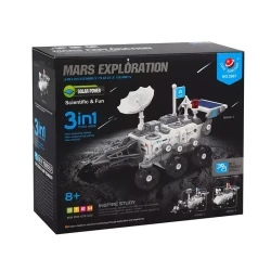 Constructor Mars Exploration 3-in-1 – STEM Building Set for Kids with Multiple Assembly Options