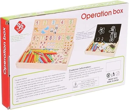 Operation Box Game - operation game box and steady hand game for kids, fine motor skills and reflex game, a thoughtful educational gift fun to play everyday use encourages thinking boosts development nice - My toys - Image 3