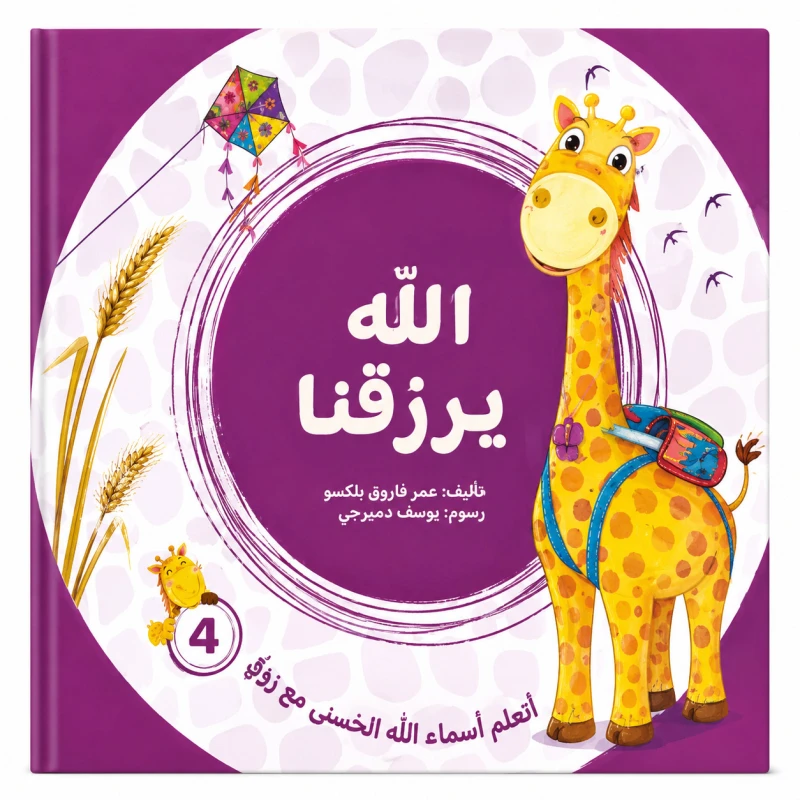الله يرزقنا من مسار الفكر كتاب ديني تعليمي للأطفال يعرّف الطفل بأسماء الله الحسنى بأسلوب مبسط يناسب عمره. محتوى ديني هادف مقدم بطريقة قريبة من فهم الطفل. مناسب للقراءة اليومية في المنزل أو ضمن الأنشطة. - مسار الفكر