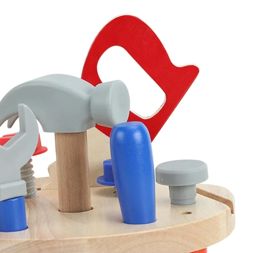 Tool Rack Play Set - tool rack playset and pretend tool set for kids, imaginative play and fine motor skills, a thoughtful educational gift everyday use improves focus fun to play easy to use builds skills - My toys - Image 4