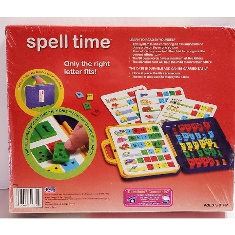 Spell Time Learning Game - spelling game and letters learning for kids, early literacy and word building, a thoughtful educational gift boosts development suitable for various ages fun to play easy to use - Monstory - Image 2