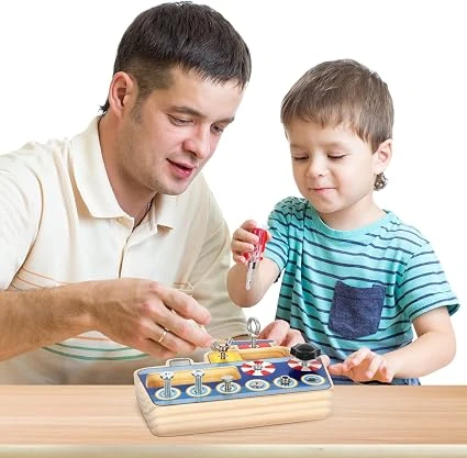 Ship Nut Assembly Tool Toy - nut and bolt ship toy and assembly tool play set for kids, fine motor skills and screwdriver play toy, a thoughtful educational gift lightweight design fun indoor activity - My toys - Image 7