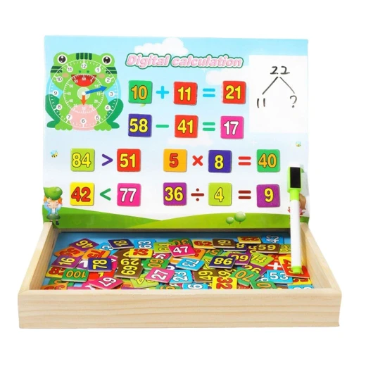 Digital Calculation Learning Toy - math learning toy and digital calculation game for kids, early numeracy and counting practice, a thoughtful educational gift everyday use boosts development safe design - My toys - Image 3