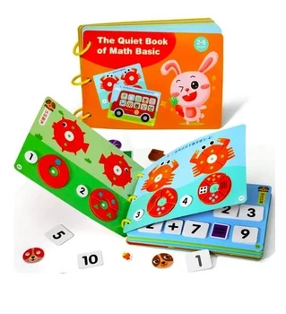 Quiet Book Math Basics - quiet book and math basics book for kids, early numeracy and felt activity book, a thoughtful educational gift easy to use encourages group play sparks curiosity practical design - My toys - Image 2