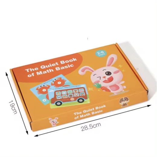 Quiet Book Math Basics - quiet book and math basics book for kids, early numeracy and felt activity book, a thoughtful educational gift easy to use encourages group play sparks curiosity practical design - My toys - Image 3