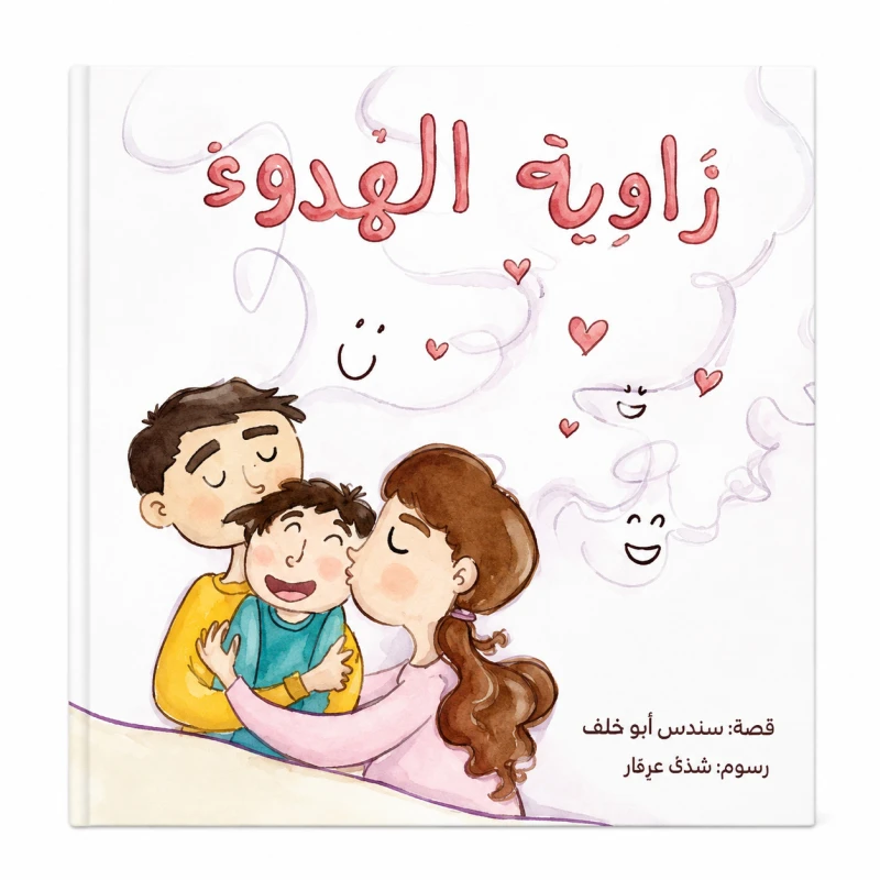 زاوية الهدوء من مسار الفكر قصة أطفال هادفة تنمي خيال الطفل وتعزز حب القراءة لديه بأسلوب سردي مبسط وإخراج مصور جذاب يناسب عمره ومناسبة للقراءة الفردية أو مع الأهل قبل النوم - مسار الفكر