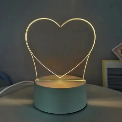 Heart Shape Smart Acrylic Board