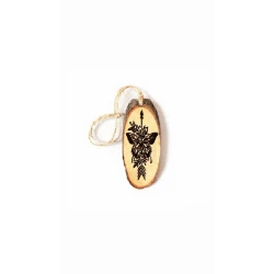 Wooden bags accessory from Star Zone - The butterfly