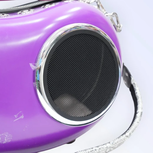 Bubble Window Pet Carrier Shoulder Bag (purple) - Best buddies - Image 4