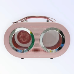 Double Compartment Pink Travel Carrier for Pets