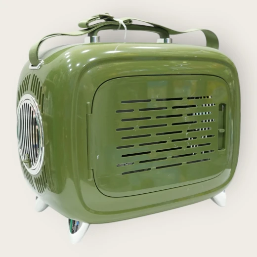 M-PETS Retro TV-Inspired Pet Carrier - Best buddies - Image 6