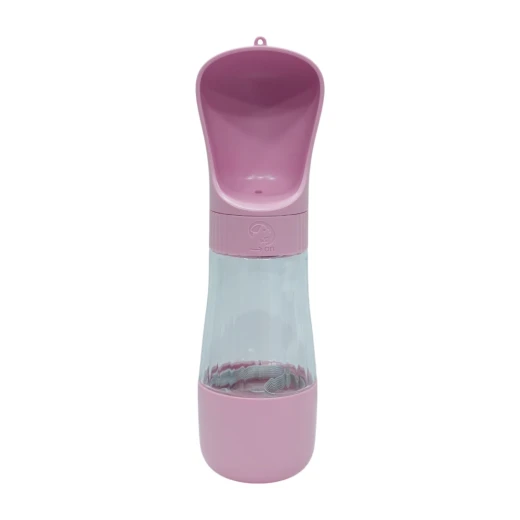 Portable Pink Pet Water Dispenser with Drinking Bowl - Best buddies - Image 3