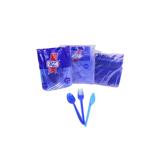 معالق 100حبة + شوك 50حبة ملون - ار زي - Image 2