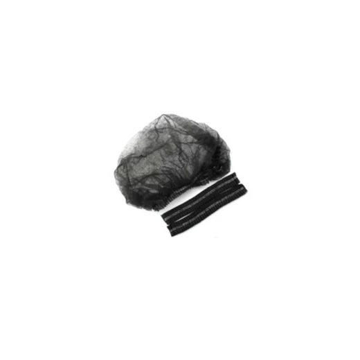 قبعة صحية سوداء - غير منسوجة - ار زي - Image 2