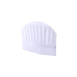 Chef Hat - White - (23 cm)