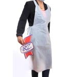 Plastic Aprons - Regular - White - RZ Products