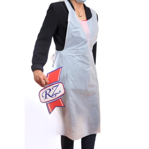 Plastic Aprons - Regular - White - RZ Products - Image 2