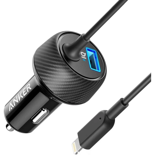 Anker 24W 2-Port Lightning Car Charger