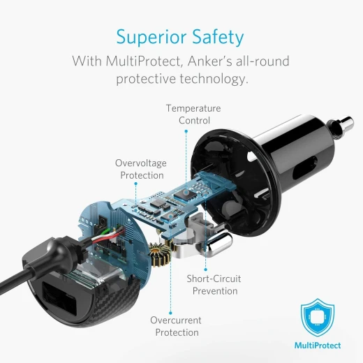 Anker 24W 2-Port Lightning Car Charger - anker - Image 8