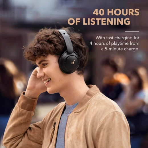 Soundcore by Anker Life Q30 Hybrid Active Noise Cancelling Headphones - anker - Image 5