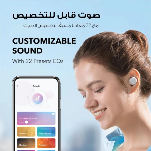 Soundcore by Anker A25i True Wireless Earbuds - White - anker - Image 7