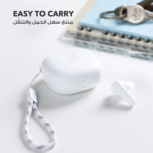 سماعات بلوتوث من انكر بي 20 اي لون ابيض - انكر - Image 4
