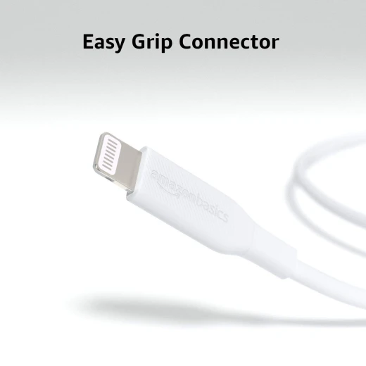 كيبل USB C إلى Lightning (معتمد من MFi) شحن سريع لأجهزة ايفون و ايباد أبيض من امازون - امازون - Image 4