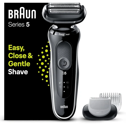 Braun Series 5 Electric Shaver for Men with EasyClick Body Groomer GERMANY Made - Braun - Image 6