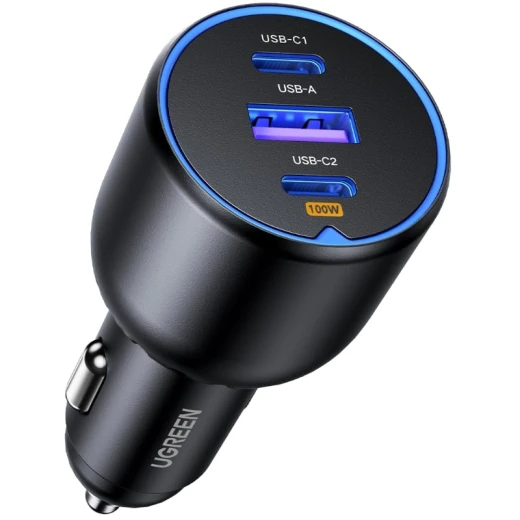 شاحن سيارة 130 واط USB C و USB A مع كابل USB C 100 واط من يوجرين - يوجرين - Image 8