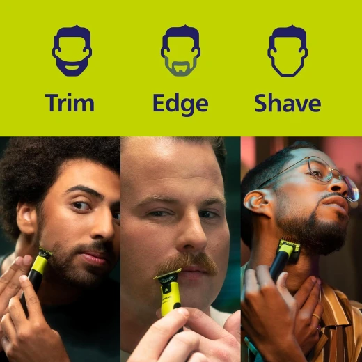 Philips OneBlade 360 Connected Face + Body, Hybrid Electric Beard Trimmer, Shaver and Body Groomer, QP4631 - Philips - Image 2
