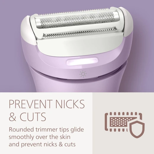 Philips Lady Shaver 8000 Series Cordless Shaver for Wet and Dry Skin - 3-Blade Shaving System - Philips - Image 9