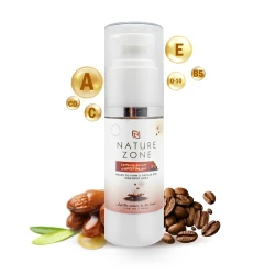 Nature Zone Revitalize Your Skin with Natural Caffeine Serum For Face & Under Eyes - Combat Acne, Dark Circles, Fine Lines, Wrinkles, Anti-Aging For Men & Women (1.06 Fl Oz)