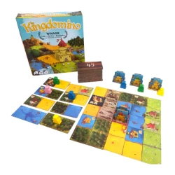 Kingdomino, Award Winning Family Strategy Board Game, Age 8+, 2-4 Players, 15 Min Playtime