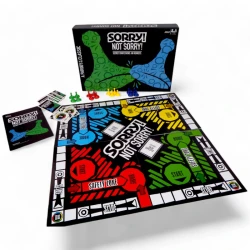 Sorry Not Sorry, Board Game, Age 12+, 2-4 Players