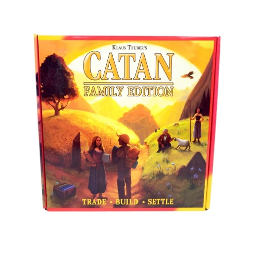 Catan Family Edition Board Game - Embark On A Quest For Settlement! Strategy Game For Kids & Adults, Ages 10+, 3-4 Players, 60 Minute Playtime - LedKiam - Image 9