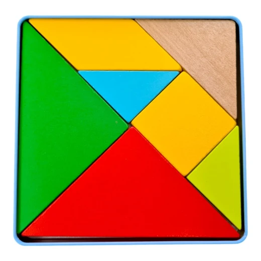 Test Wooden Colorful Shape Board Quick Geometric Puzzle Game - LedKiam - Image 9