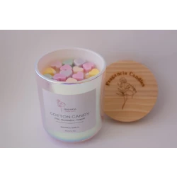 Fragancia , Cotton Candy Candle , Xl Size,  430 Ml