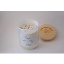 Fragancia, BABY BREATH Candle, XL size , 430 ml