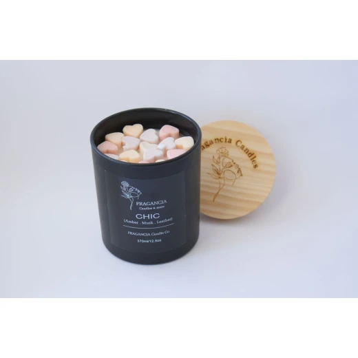 Fragancia, CHIC Candle, L size , 370 ml Fragancia, CHIC Candle, L size , 370 ml
